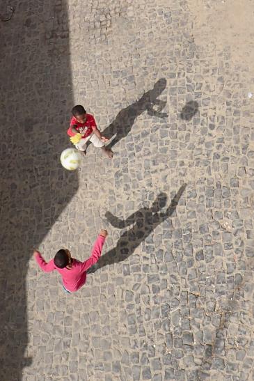 Straßenfussball, St. Maria, Sal, Caboverde #1010995