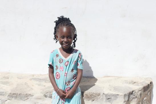 Elisas Tochter mit Locken, Palmeira, Sal, Caboverde #5102